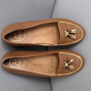 Jack Rogers leather moccasin loafers